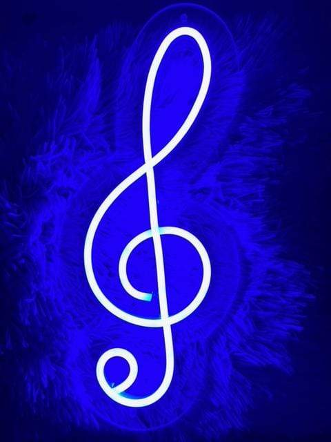 Music Neon art wall sign