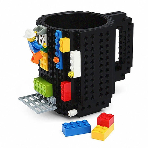 Build on Brick Mug (Black)