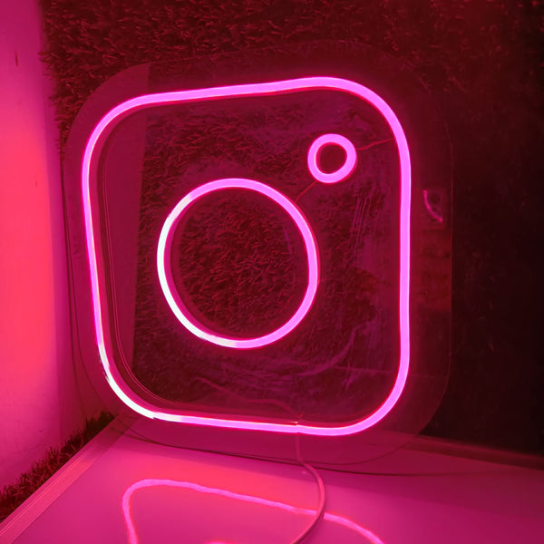 Instagram Neon Light