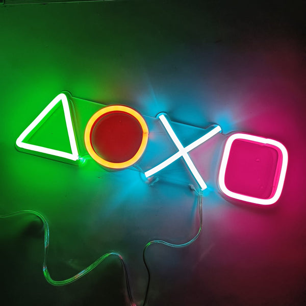 Play Station Neon Lights