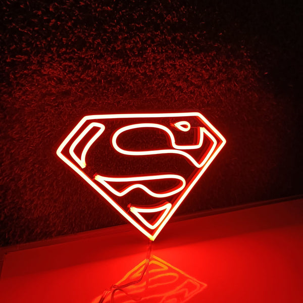 Superman Neon Light